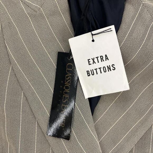 Classique entier double breasted lined blazer - Picture 3 of 6